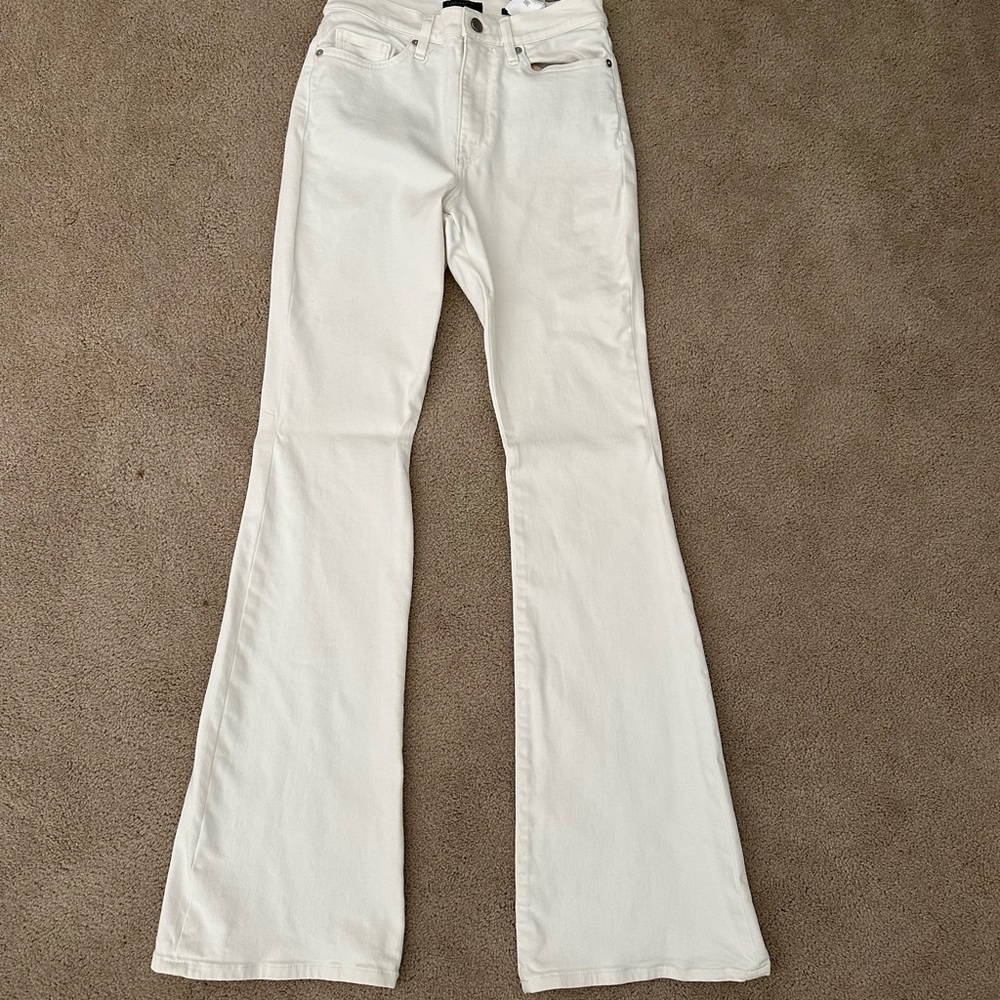 Banana Republic high rise waisted flare Jeans